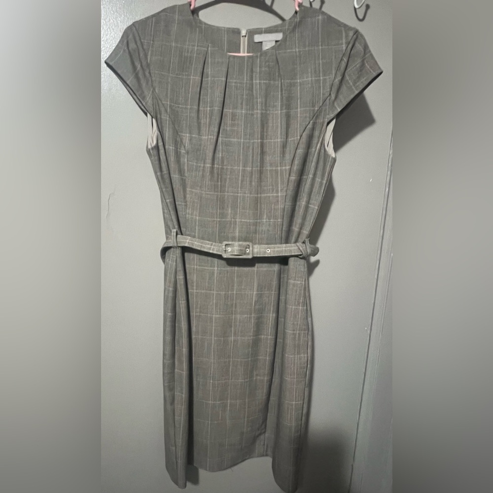 H&M small size gray color women dress.